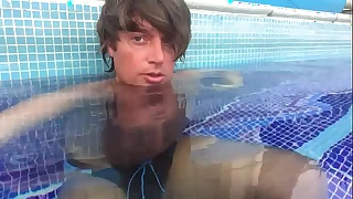 Twink Boys underwater jerking experiences part 1 of 2